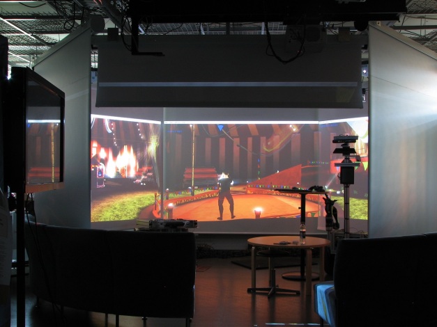 Demo picture of realXtend based immersive space